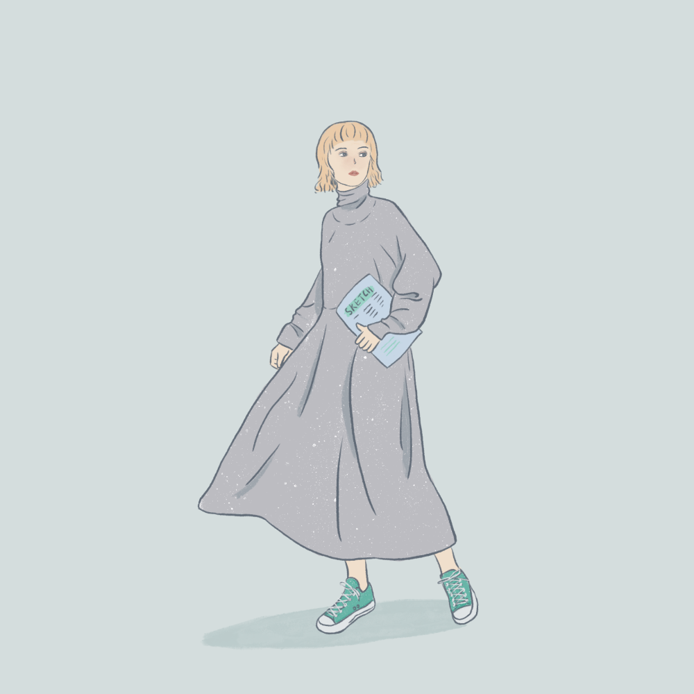 【时装插画】人物速写4