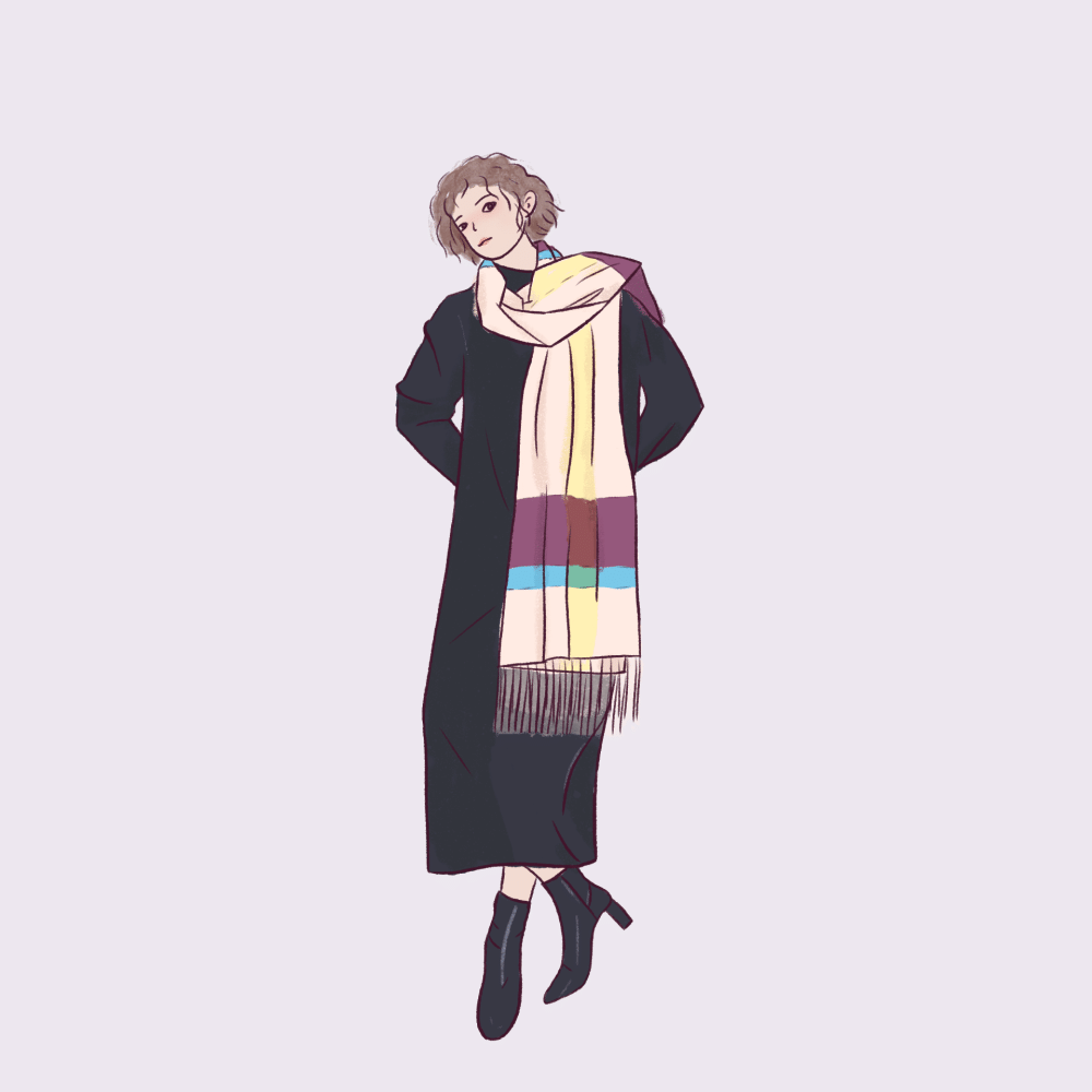 【时装插画】人物速写8